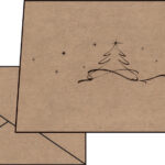 Kerstkaart 'Kerstboom', formaat A6