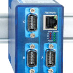 W&T Communicatieserver Hoge snelheid Geïsoleerd, 3 seriële poorten