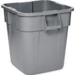 Rubbermaid container BRUTE 106 liter, vierkant, van PP, grijs
