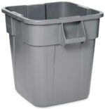 Rubbermaid container BRUTE 106 liter, vierkant, van PP, grijs