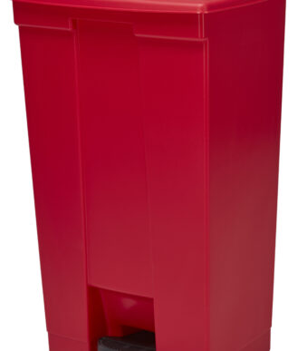 Rubbermaid pedaalemmer Legacy Step-On, 87 liter, rood