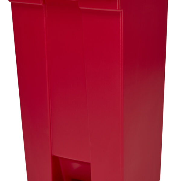 Rubbermaid pedaalemmer Legacy Step-On, 87 liter, rood