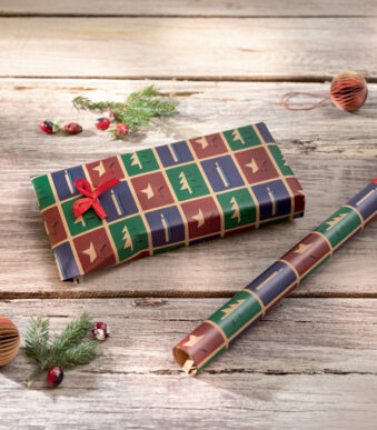 Cadeaupapier op rol 'Cut-out style'