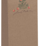 Kerstflessenzak 'Kerst met appels'