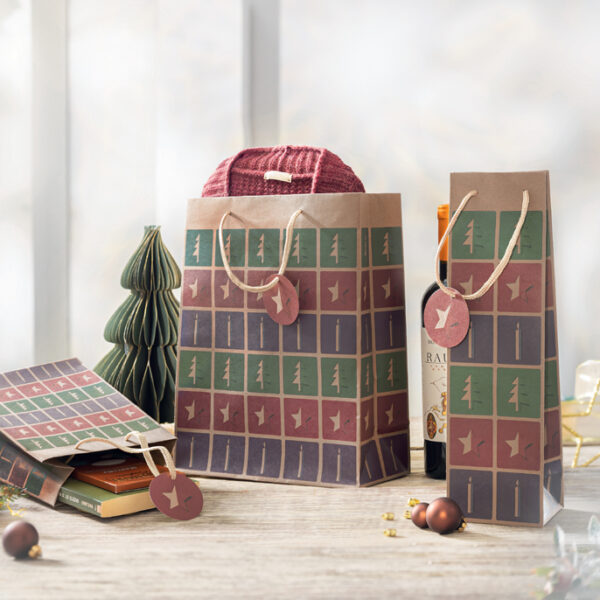 Knutselzak groot 'Uitgesneden stijl' voor cadeaus