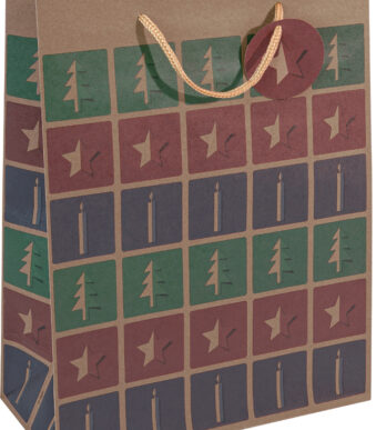 Knutselzak groot 'Uitgesneden stijl' voor cadeaus