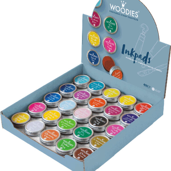 Stempelkussendisplay 'WOODIES' van COLOP