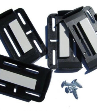 Nummerplaathouder Eenvoudige Bevestiging, zwart