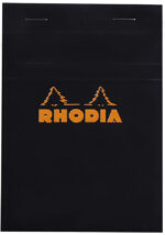 RHODIA Notitieblok No. 13, A6-formaat, geruit, zwart