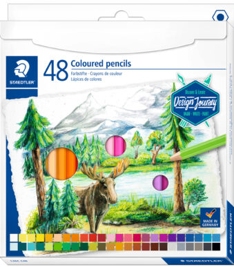 STAEDTLER kleurpotloden Design Journey, kartonnen etui met 48 stuks