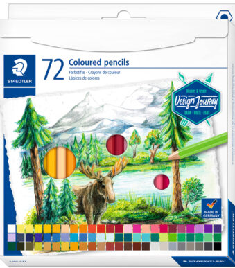 STAEDTLER kleurpotloden Design Journey, etui met 72 stuks