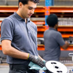 TORK Multifunctionele poetspapier, pluisarm, 1-laags, turquoise, 60 m