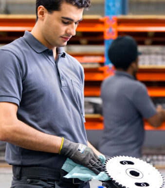 TORK Multifunctionele poetspapier, pluisarm, 1-laags, turquoise, 60 m