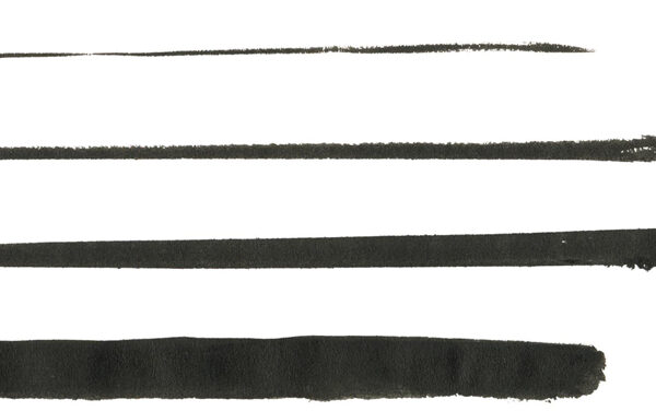 Copic penseel-markeerder, zwart.