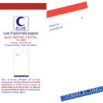 Hotel-gastenboek duplo-blocnotes 85 x 165 mm, 50 vellen