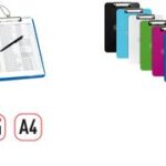 Herlitz Klembord easy orga to go, A4, zwart opaak