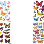 Herma Stickervellen Vlinders