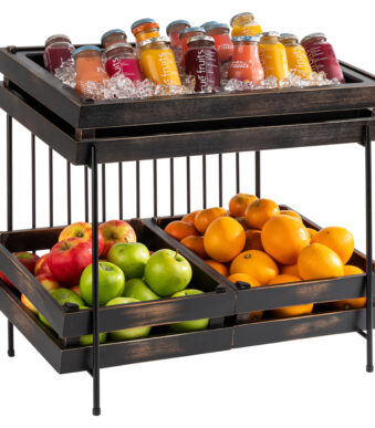 APS opzetbuffetdrager - zwart