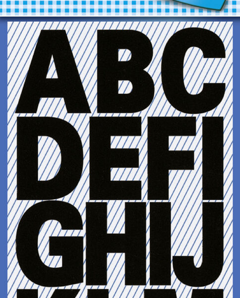 AVERY Zweckform Letterstickers, Letters A-Z