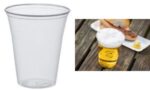 Kunststof drinkbekers polystyreen, 0,3 liter, kristalhelder, 75 stuks