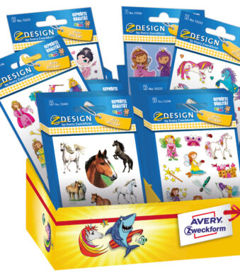 Avery Kinderassortiment Meisjes Ontwerpen