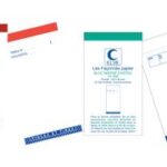 Hotel-manager blok, 75 x 150 mm, 50 duplicaat-vellen