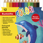 Eberhard Faber kleurpotloden - twaalf stuks in doosje