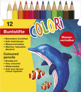 Eberhard Faber kleurpotloden - twaalf stuks in doosje
