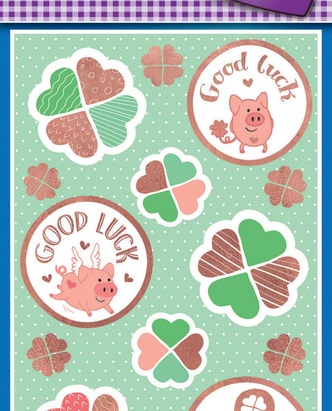 Avery Cadeaulabels 'Good Luck'