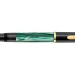 Pelikan vulpen M 200 - gemarmerd groen - penpunt B
