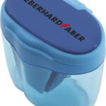 Eberhard Faber puntenslijper - driepunts - blauw