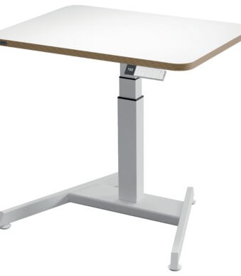 LEITZ Zit-sta bureau Ergo Compact, wit, elektrisch
