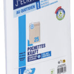 Verzendhoezen C5, 162 x 229 mm, bruin kraft