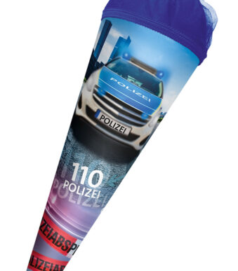 Ronde Politie Schooltasje 35 cm