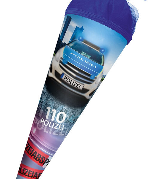 Ronde Politie Schooltasje 35 cm