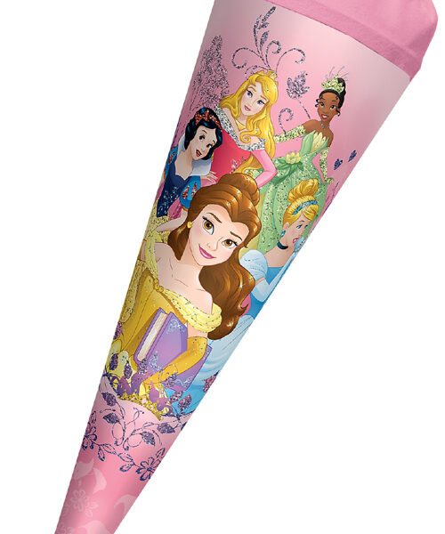 Glitterende schoolkoffer Disney Prinsessen, 70 cm
