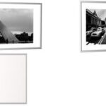 PAPERFLOW aluminium fotolijst, DIN A2, zilver