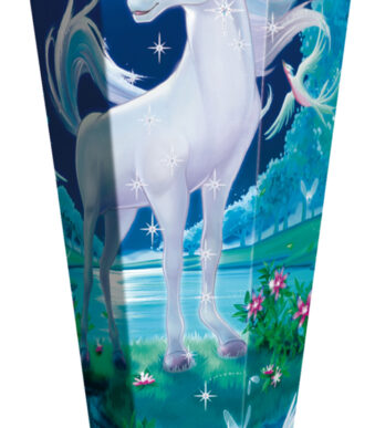 Schooltornaar 'Maanschijngeenhoorn', rechthoekig, 85 cm, met effect.