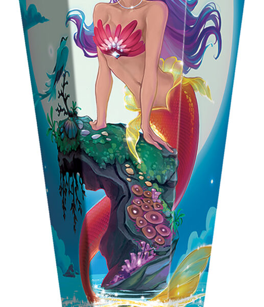 Roth schoolkousenbrenger 'Magische zeemeermin', hoekig, 85 cm.