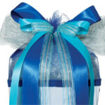 LED-strikschleife 'Blauwe Ster', blauw