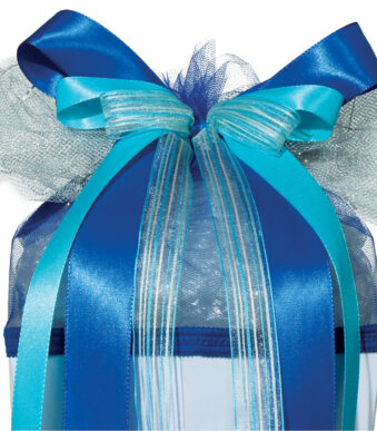 LED-strikschleife 'Blauwe Ster', blauw