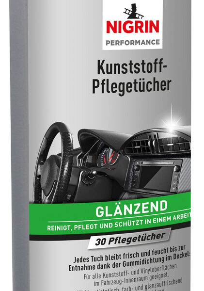 Schitterende verzorgingsdoekjes voor kunststof, dispenser