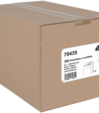 Vensterenvelop, C4-formaat, kreukvrij, 229 x 324 mm