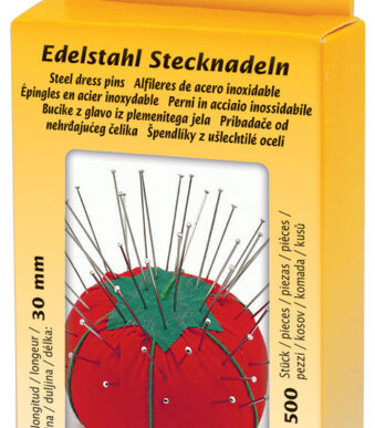 KLEIBER Stalen spelden in metalen doosje