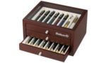 Pelikan verzamelbox voor 24 schrijfinstrumenten, notenhout