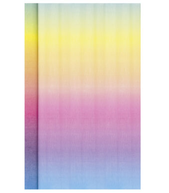folia Crêpepapier, 500 mm x 2,5 m, regenboog