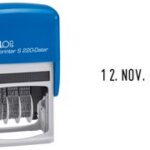 COLOP Datumstempel Printer S220, blauw/grijs