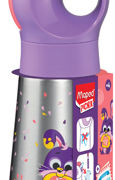 Maped thermosfles voor kinderen - konijntje, 350 ml