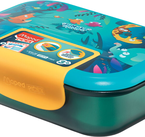 Maped lunchbox - jungle fever, kunststof, 0,9 liter