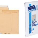 Verzendhoezen C5, 162 x 229 mm, bruin kraft